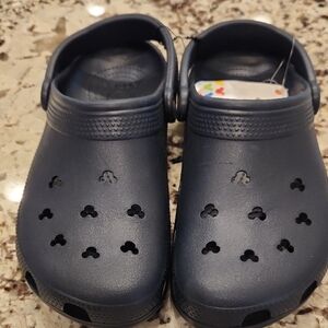 Mickey Mouse Navy Blue Crocs
